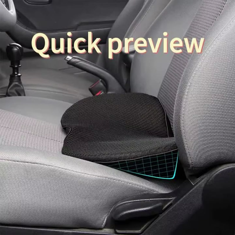 1PC Car Seat Cushion, Multi-Use Memory Foam Car Lower Back Support Pad for Driver Lumbar Support Pillow for Car Back Pain Relief