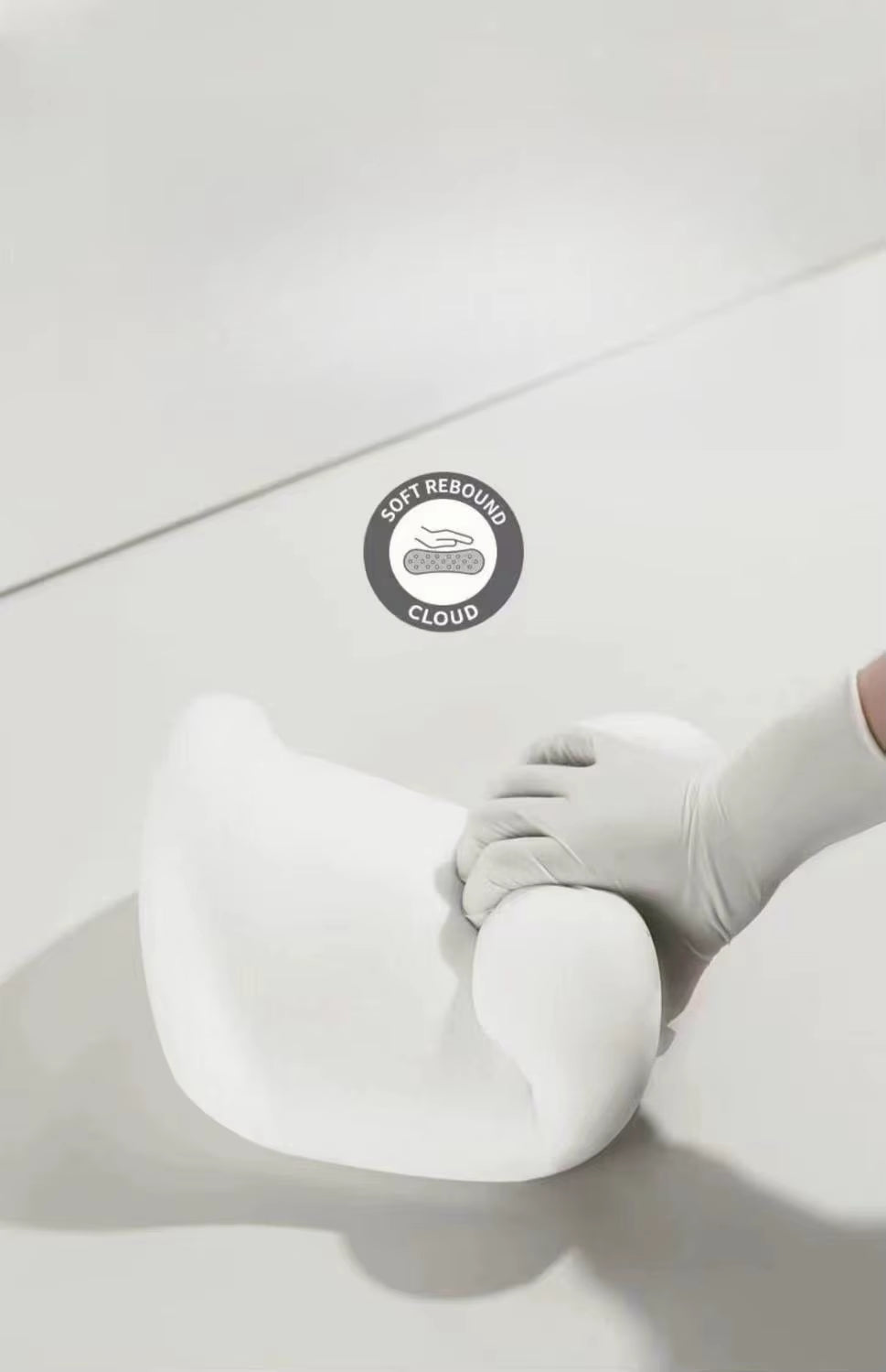 Car Back Cushion Lumbar Support and Neck Pillow Kit, Memory Foam Ergonomic Cushion for Lower Back Support Cervical Headrest