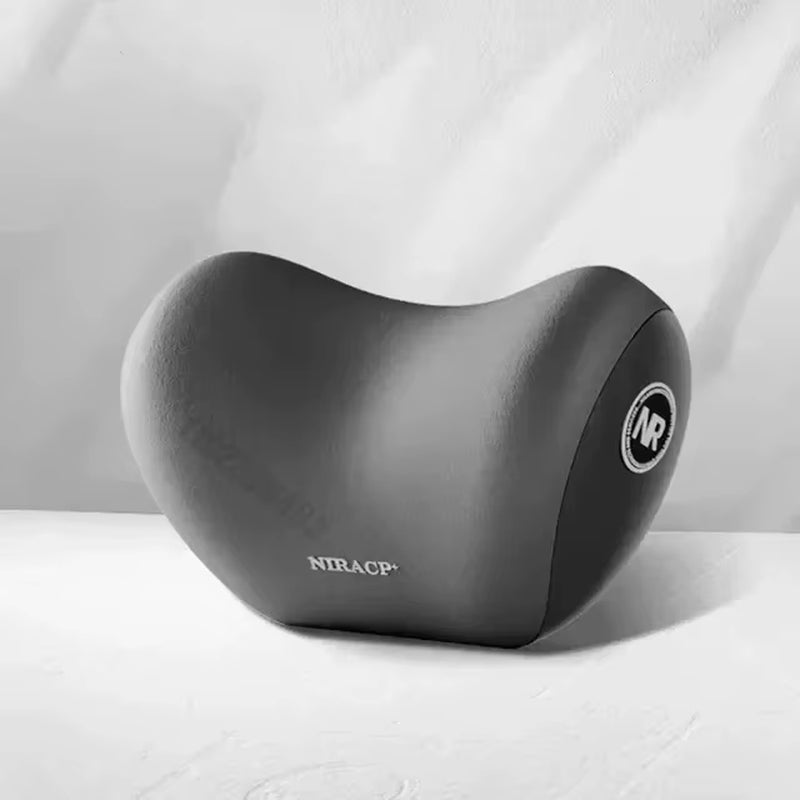 Car Back Cushion Lumbar Support and Neck Pillow Kit, Memory Foam Ergonomic Cushion for Lower Back Support Cervical Headrest