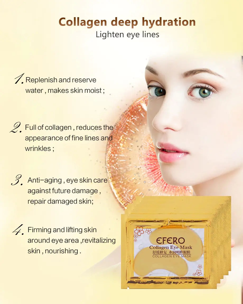 Hydrating Eye Patches for Dark Circles and Fine Lines