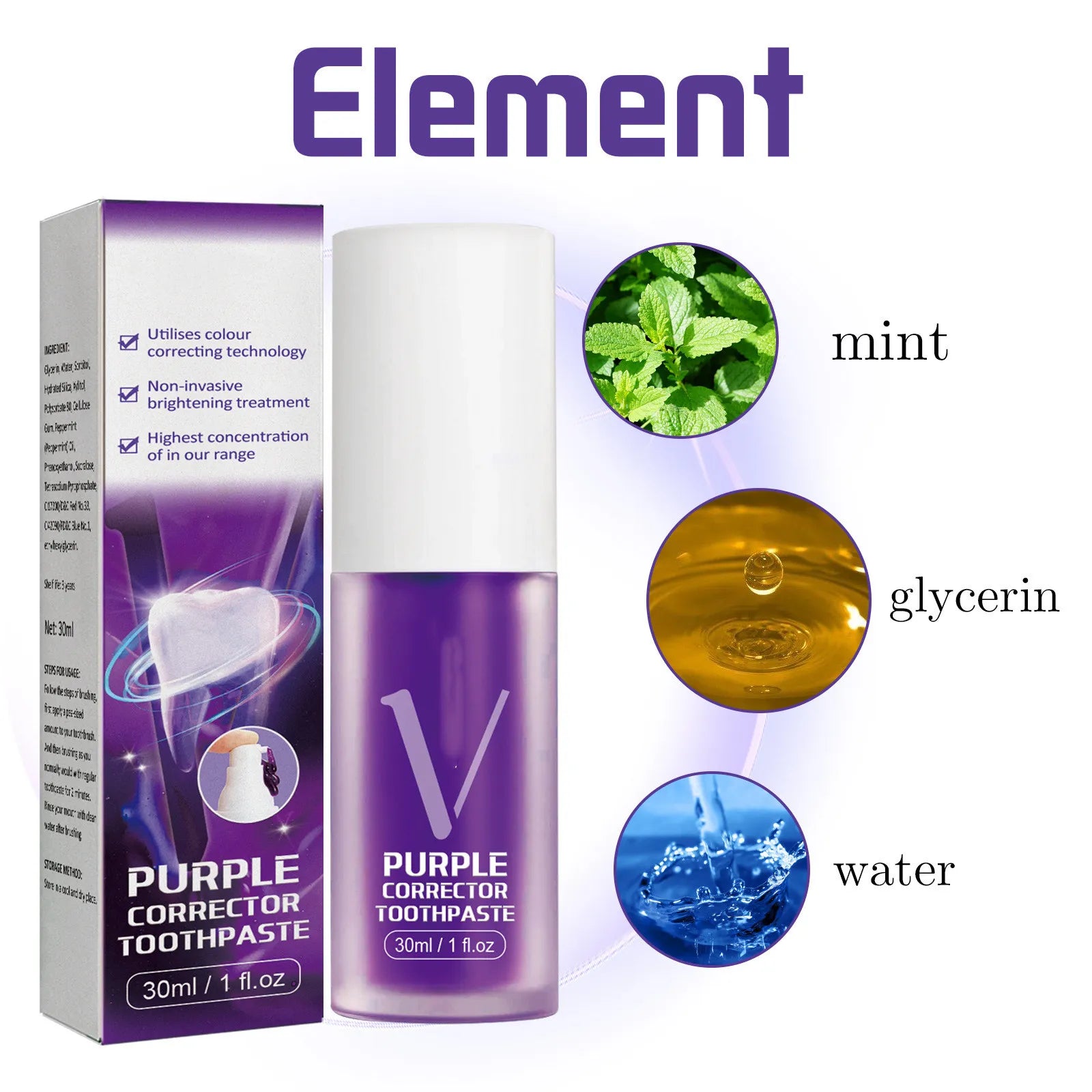 Purple Correction Toothpaste
