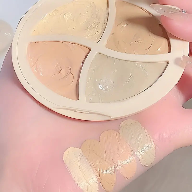 4-Color Concealer for Dark Circles and Even Skin Tone