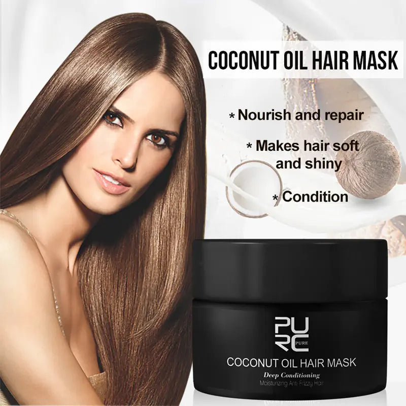 Anti-Shedding Coconut Oil Hair Mask