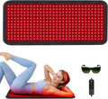 Red Light Therapy Mat for Body - 360 Leds Large Red & Infrared Light Therapy Pad Blanket with Infrared Light 850Nm & 660Nm for Full Body Waist Shoulder Muscle