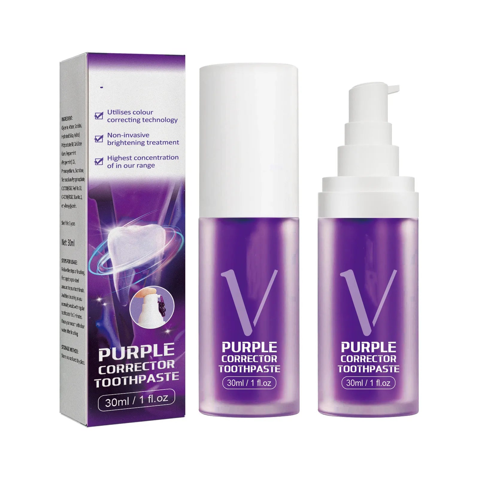 Purple Correction Toothpaste